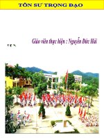 MỸ THUẬT 8: TIẾT 13: VTT: TRÌNH BÀY BÌA SÁCH