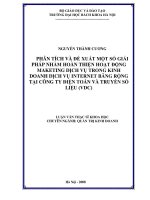 Phân tích và đề xuất một số giải pháp nhằm hoàn thiện hoạt động marketing dịch vụ trong kinh doanh dịch vụ internet băng rộng tại công ty điện toán và truyền số liệu (vdc) 
