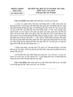 Đề thi học kỳ 2, năm học 2017-2018