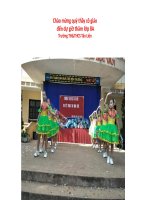 Chủ điểm tháng 11: TÔN SƯ TRỌNG ĐẠO