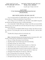 CHỌN SÁCH GIÁO KHOA LỚP 1-NĂM HỌC 2020-2021