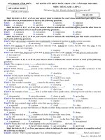 Đề thi thử THPT Tiếng anh 2019 sở GD&ĐT Vĩnh Phúc mã đề 202 - Học Toàn Tập