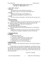 Tài liệu ôn tập môn Ngữ văn 6