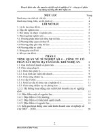 Hoạch định nhu cầu nguyên vật liệu tại xí nghiệp số 4 – công ty cổ phần  