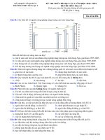 Đề thi thử THPT Địa lí 2019 Trường Yên Lạc 2, Vĩnh Phúc lần 1 mã đề 896 - Học Toàn Tập