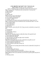 Ngữ văn lớp 7 tuần 22,23