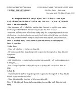 HOẠT ĐỘNG TRẢI NGHIỆM MÔN ĐỊA LÝ LỚP 6, NĂM HỌC 2019-2020