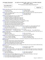 Đề thi thử THPT Giáo dục công dân 2019 sở GD&ĐT Vĩnh Phúc mã đề 123 - Học Toàn Tập