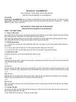 BNNPTNT về keo dán gỗ