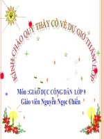 Bài 8 - Năng động sáng tạo - Lớp 9