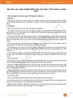 Bài văn lập luận chứng minh câu tục ngữ Thời gian là vàng bạc