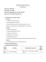 Giáo án Tin học 11 Kiểu xâu tiết 1