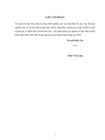 (Luận văn thạc sĩ) Nghiên cứu ứng dụng cọc xi măng đất gia cố nền công trình xây dựng trên địa bàn thành phố Hội An - Quảng Nam