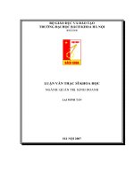 Ứng dụng t learning, e learning trong chiến lược phát triển giáo dục từ xa của viện đại học mở hà nội đến năm 2015 