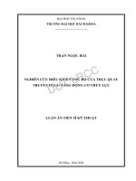 Nghiên cứu điều khiển tốc độ của trục quay truyền động bằng động cơ thủy lực 