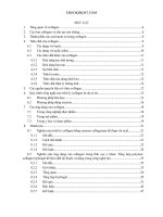 LUẬN VĂN - Công nghệ trích ly Collagen và ứng dụng Collagen trong lĩnh vực Y khoa