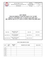 Trung tâm HT&ĐTLT 2021 Trach nhiem quyen han va vi tri