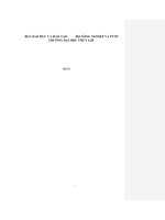 (Luận văn thạc sĩ) Nghiên cứu các giải pháp tăng cường công tác quan lys chất thải nguy hại tại các khu công nghiệp tỉnh Thái Nguyên
