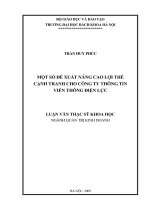 Nghiên cứu hoạt động đào tạo tại trường đại học bách khoa hà nội theo quan điểm marketing dịch vụ 