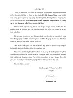 (Luận văn thạc sĩ) Giải pháp quản lý chất lượng thi công dự án bờ kè chống sạt lở khu dân cư thị trấn Năm Căn, tỉnh Cà Mau