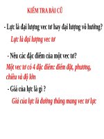 slide bài giảng vật lí 10 tiết 17 cân bằng của một vật chịu tác dụng của hai lực và của lực không song song 