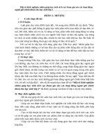Một số kinh nghiệm nhằm giúp học sinh tích cực tham gia vào các hoạt động ngoài giờ chính khoá cho học sinh lớp 2 