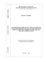 Giải pháp hoàn thiện quản lý nhà nước đối với các doanh nghiệp có vốn đầu tư trực tiếp nước ngoài tại khu công nghiệp đình trám huyện việt yên tỉnh bắc giang 