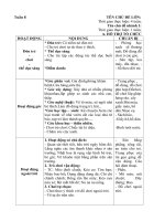 Giáo án Phụ tuần 8- Chủ đề gia đình- Nhánh 1- Bố mẹ và những người thân yêu