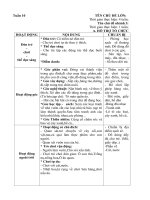 Giáo án phụ tuần 10- Chủ đề gia đình- Nhánh 3- Nhu cầu gia đình