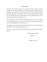 (Luận văn thạc sĩ) Nghiên cứu giải pháp phòng, chống lũ trên hệ thống sông Trà Khúc tỉnh Quảng Ngãi