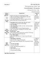 Giáo án phụ tuần 3: Tết trung thu