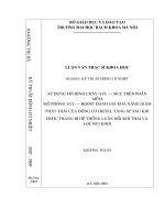 Sử dụng mô hình cháy avl mcc trên phần mềm mô phỏng avl boot đánh giá khả năng giảm phát thải của động cơ diesel tăng áp sau khi được trang bị hệ thống luân hồi khí thải và lọc bụi khói 