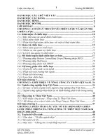 Hoạch định chiến lược phát triển tổng công ty thép việt nam giai đoạn 2010 2025 