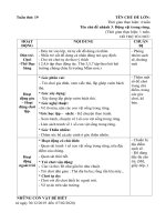 giáo án phụ tuần 19 chủ đề những con vật bé biết nhánh 3 những con vật sống trong rừng