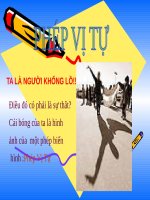 slide bài giảng hình học 11 tiết 05 phép vi tự 