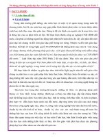 Sử dụng phương pháp dạy học tích hợp liên môn và ứng dụng thực tế trong môn toán 7 