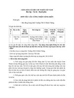 SÁNG KIẾN ÁP DỤNG CÔNG NGHỆ LÀM PHIẾU THI ĐẤU NĂM HKPĐ 2021