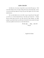 Nghiên cứu tổng hợp một số spinen dạng zn1 xnixfe2o4 và nicr2 xfexo4 từ một số nguồn nguyên liệu và thăm dò khả năng ứng dụng làm chất màu 