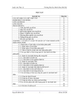 Phân tích công tác quản lý vận hành lưới điện và đề xuất một số giải pháp hoàn thiện cho công ty điện lực hà đông 