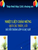 slide bài giảng đại số giải tích 11 tiết 34 xác suất của biến cố tiếp theo 