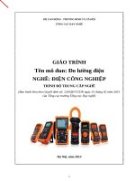 GIÁO TRÌNH ĐO LƯỜNG ĐIỆN TRUNG CẤP NGHỀ