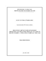 Phân tích và đề xuất một số giải pháp nhằm nâng cao chất lượng nhân lực của công ty truyền tải điện 1 tổng công ty điện lực việt nam 