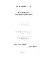 Nghiên cứu biện pháp ngăn chặn sụt giảm điện áp ngắn hạn 