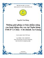 Khảo sát nhu cầu sử dụng xe gắn máy của sinh viên khoá 8 khoa kinh tế QTKD trường đại học an giang 