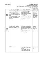 Giáo án tuần 14: bé thích đi bằng phương tiện giao thông gì? chủ đề nhánh: phương tiện giao thông đường bộ