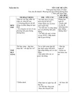 Giáo án tuần 16: bé thích đi bằng phương tiện giao thông gì? chủ đề nhánh: phương tiện giao thông đường thủy
