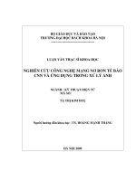 Điều khiển thiết bị điện qua mạng 