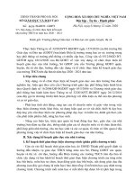 Công văn về việc xây dựng, tổ chức thực hiện kế hoạch nhà trường THCS từ năm học 2020-2021