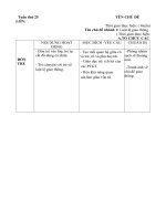 GIÁO ÁN TUẦN 25: LUẬT LỆ GIAO THÔNG