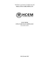 Giáo trình công nghệ mạng không dây